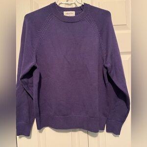 Wilfred Purple Crew Neck Sweater
